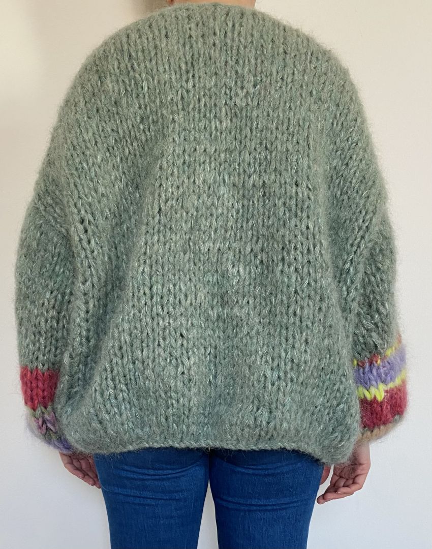Mohair Cardigan Sula