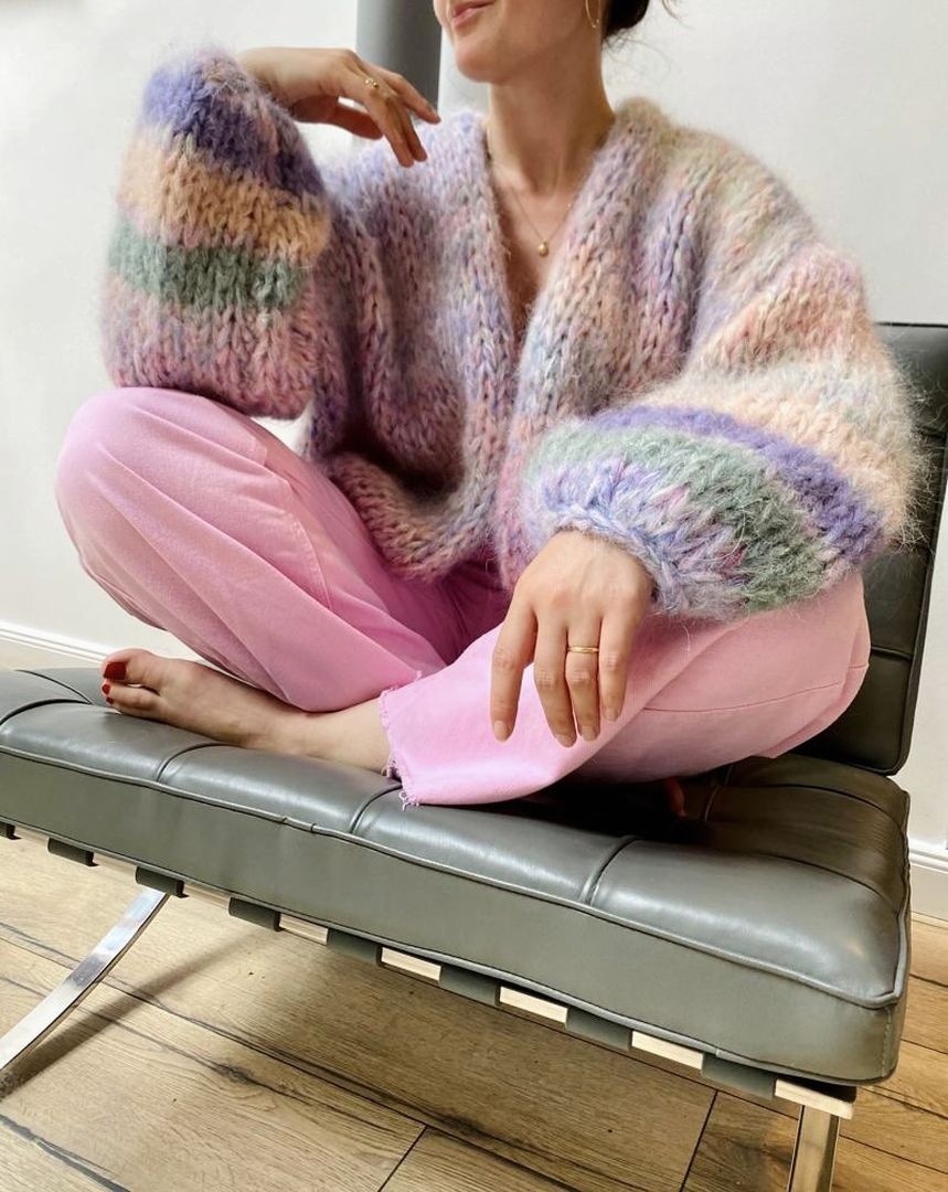 Mohair Cardigan Stiba