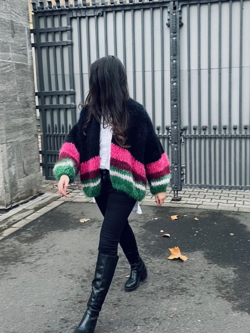 Mohair Cardigan Comp