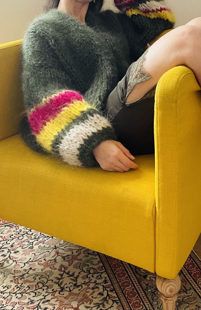 Mohair Cardigan Sella