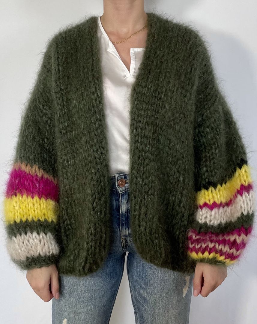 Mohair Cardigan Sella