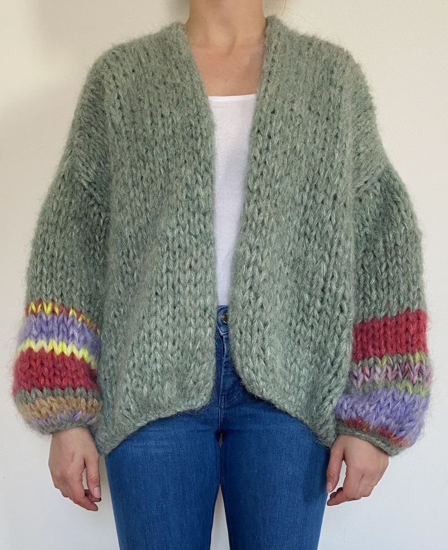 Mohair Cardigan Sula