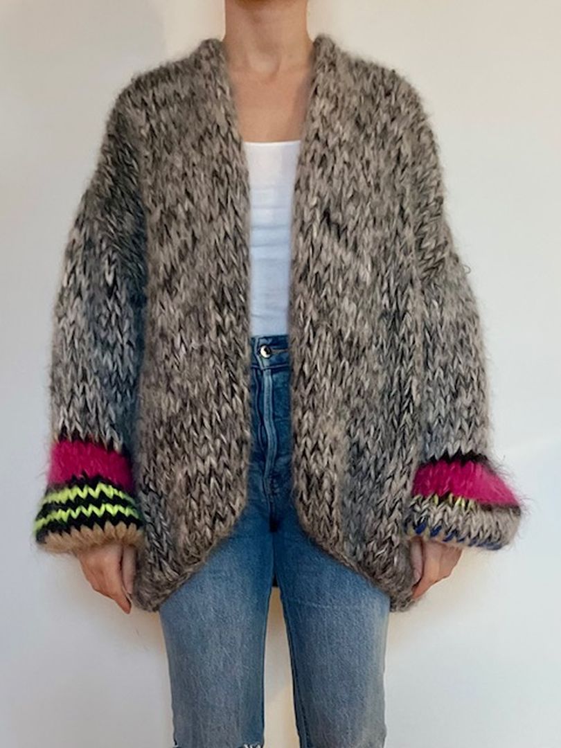 Mohair Cardigan Vent