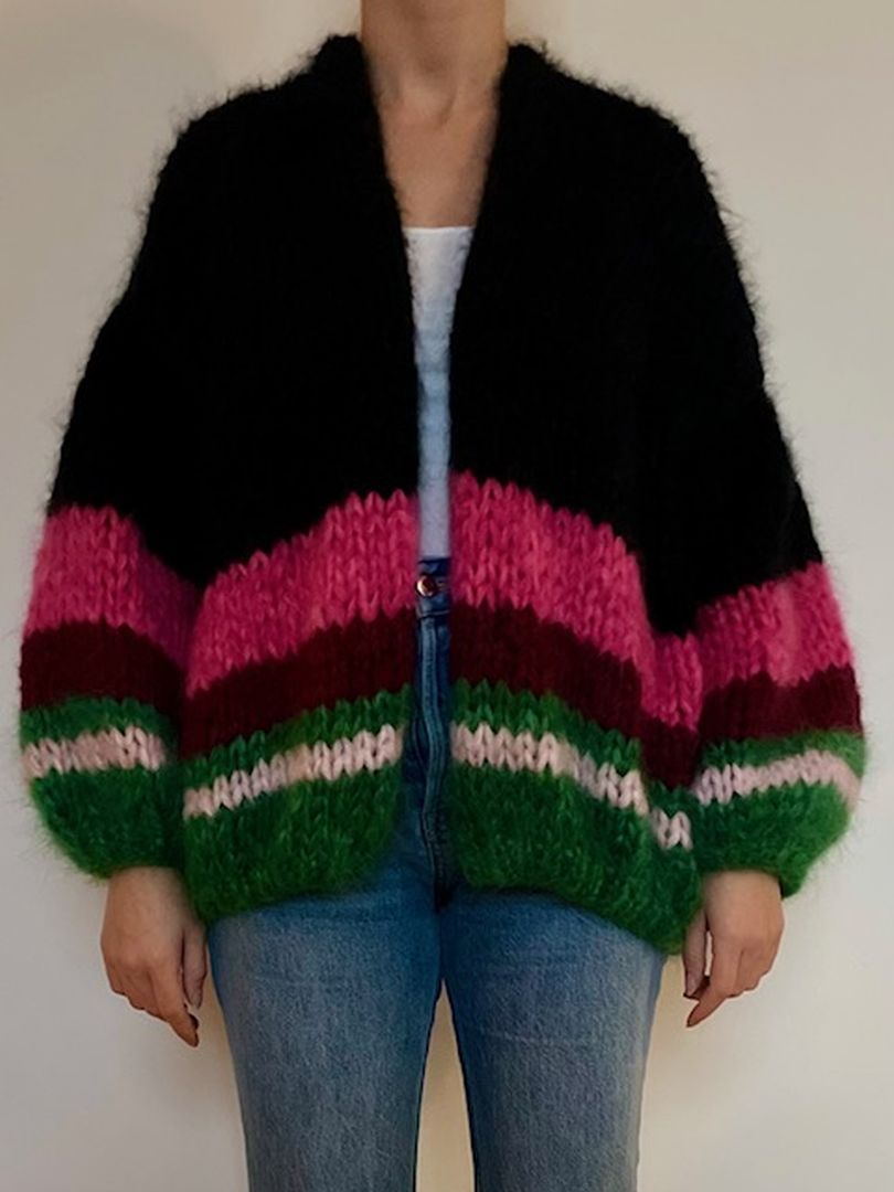 Mohair Cardigan Comp