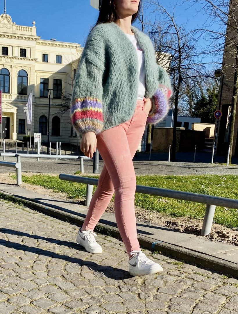 Mohair Cardigan Sula