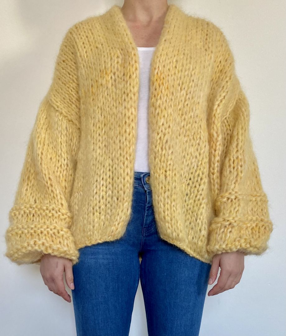 Mohair Cardigan Sari