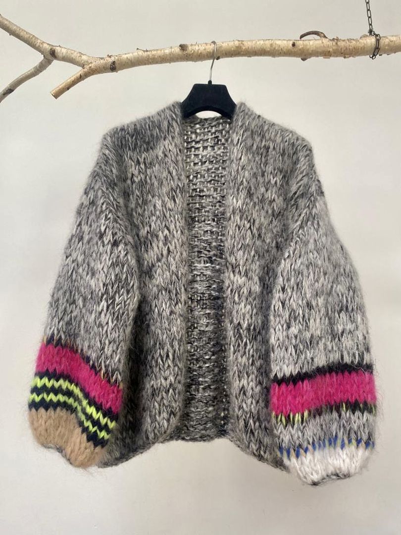 Mohair Cardigan Vent