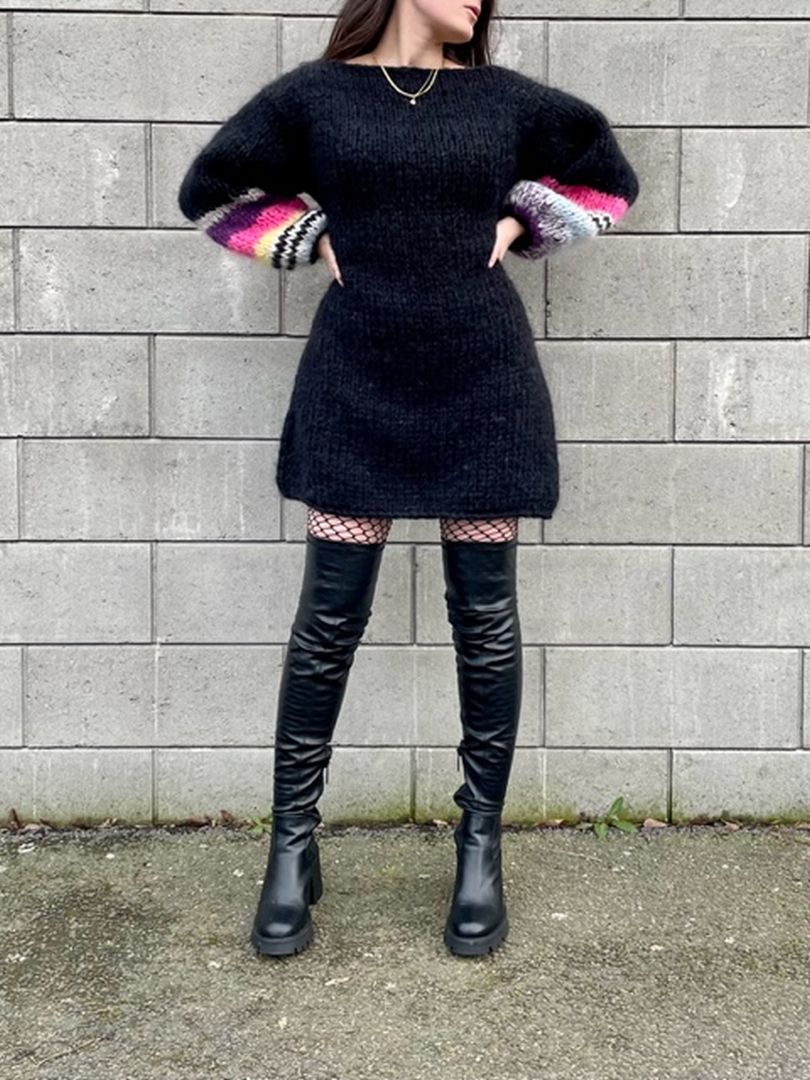 Mohair Kleid Sia